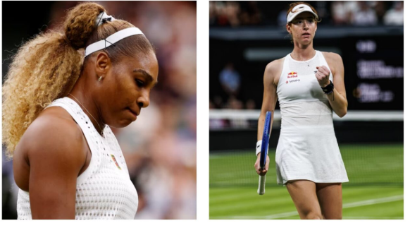Serena Williams and Maya Joint at Wimbledon